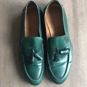 Men’s Emerald Green Tassel Loafer